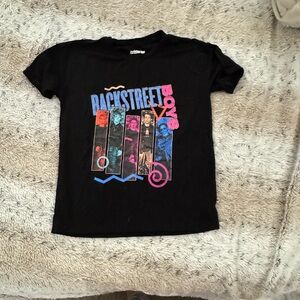 Bamboo Backstreet Boys Black Kids T-Shirt